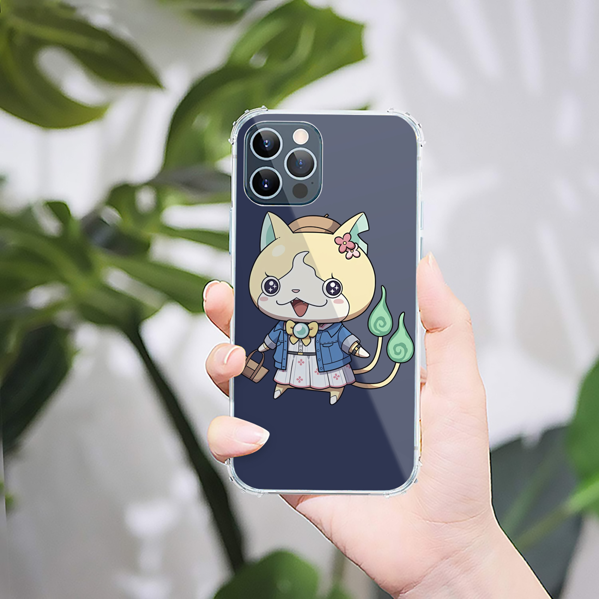 （画像用） 妖怪ウォッチ Yo-kai Watch 【iPhone 12シリーズ対応】透明スマホケース（クリアソフトケース）